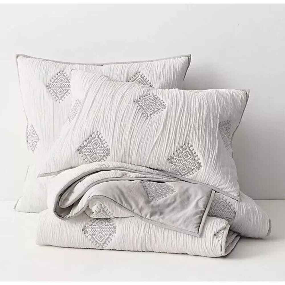 Embroidered Aztec Diamond RH Teen Standard Sham